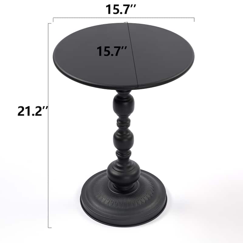 Coffee Table End Table Round Side Table for Living Room, Minimalist Sofa Table Accent Table Nightstand