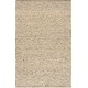 preview thumbnail 8 of 20, Dawley Handmade Solid Neutral Wool Area Rug