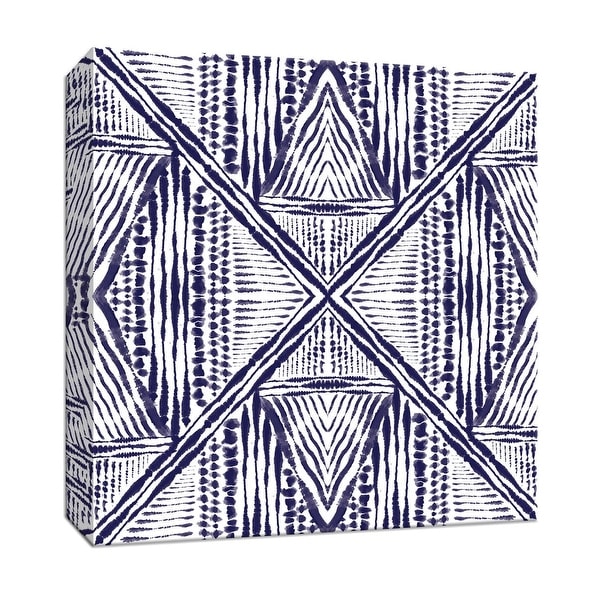 PTM Images 9-147830 PTM Canvas Collection 12" x 12" - "Inky Kaleidoscope II" Giclee Patterns and Designs Art Print on Canvas