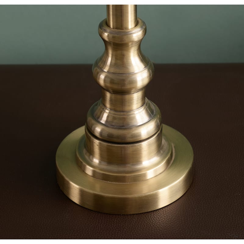 Kenroy Home Spyglass Table Lamp - Antique Brass