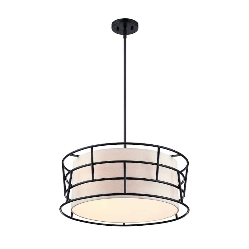 Designers Fountain D344M-22P Aria Falls 3 Light 22" Wide Pendant