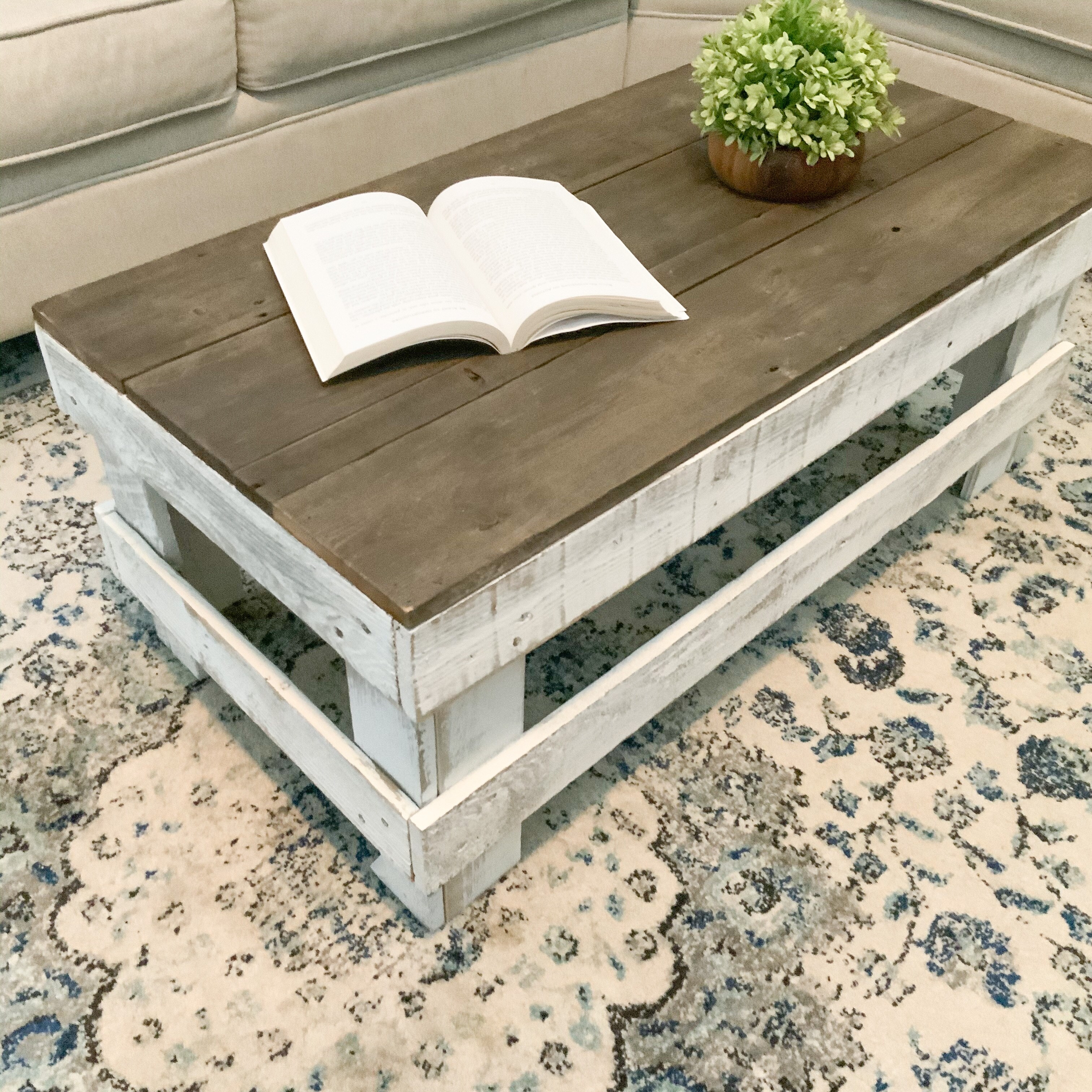Handmade Del Hutson Designs Barnwood Coffee Table (As Is Item) - Overstock  - 33298435