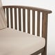 preview thumbnail 7 of 46, Carolina 4-piece Outdoor Acacia Sofa Set by Christopher Knight Home