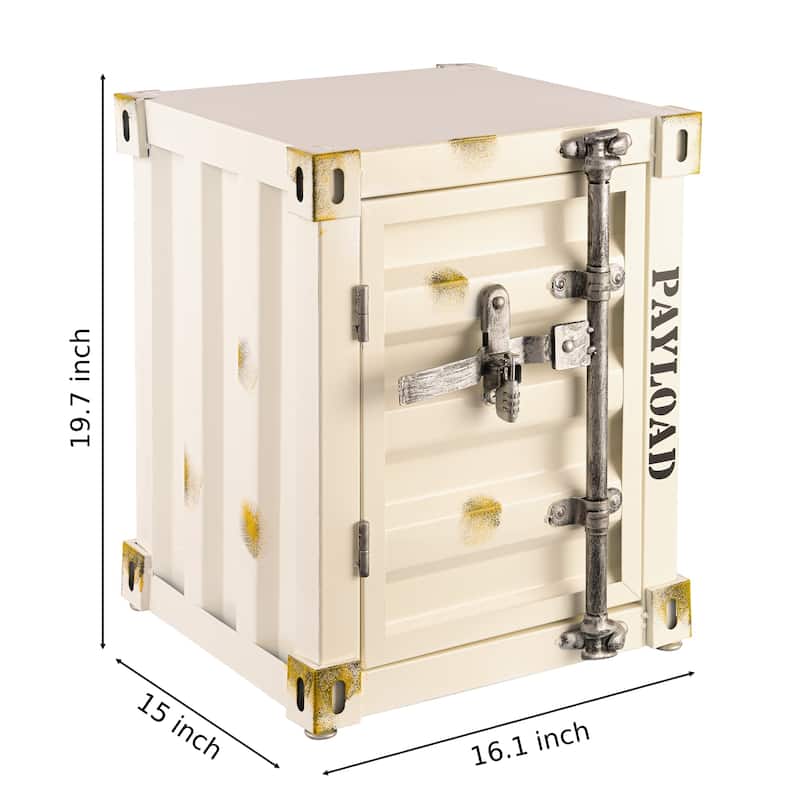 Metal Storage Cabinet with Lock for Home Office Garage and Utility Room Hallway