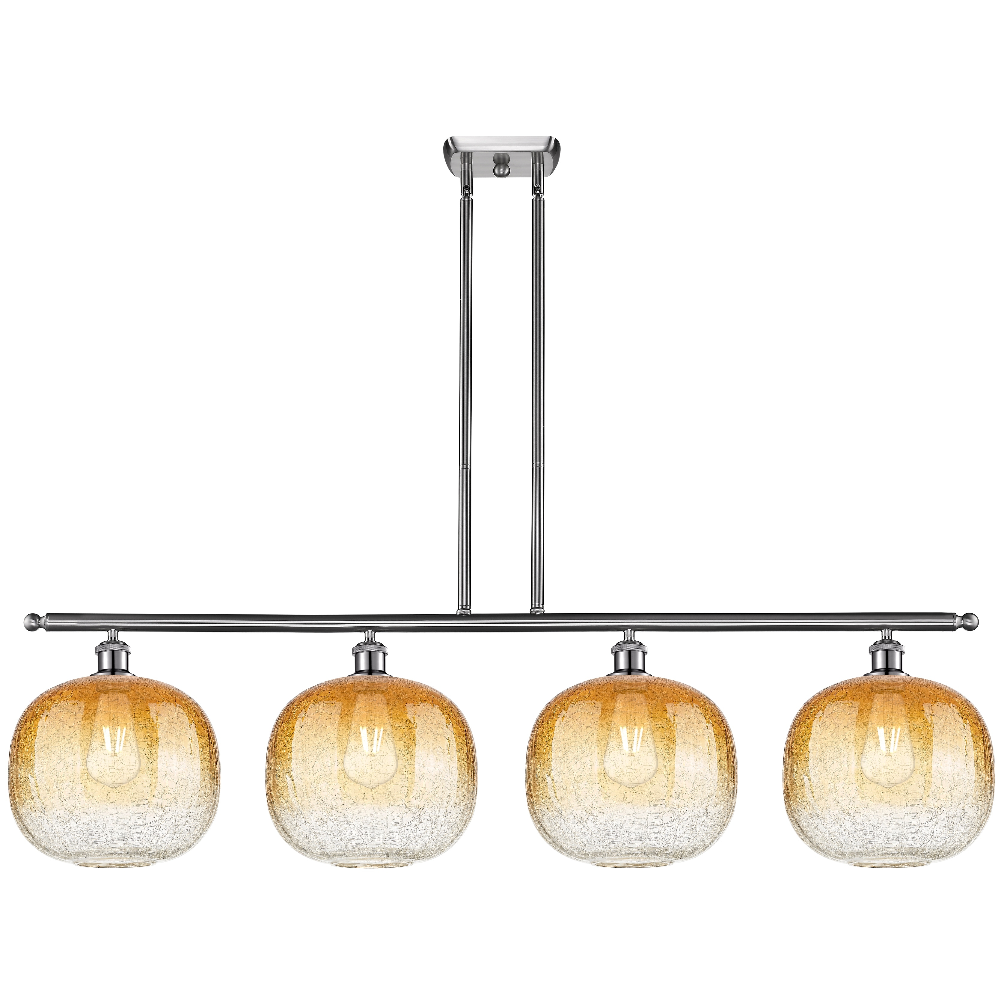 Innovations Lighting Endless Possibilities Ballston - Brookhaven Sphere - 4 Light 49" Stem Hung Island Light