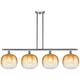 Option Brushed Satin Nickel / Amber