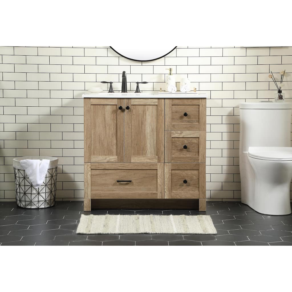 Fresco 32 - 42 Inch Single Bathroom Vanity