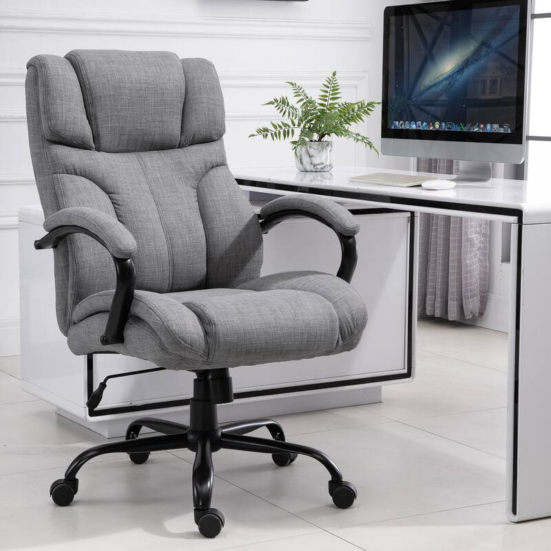 Vinsetto Swivel Ergonomic Big & Tall Office Computer Desk Chair with 5