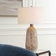 preview thumbnail 2 of 3, Uttermost Napier Earthy Brown Table Lamp - N/A