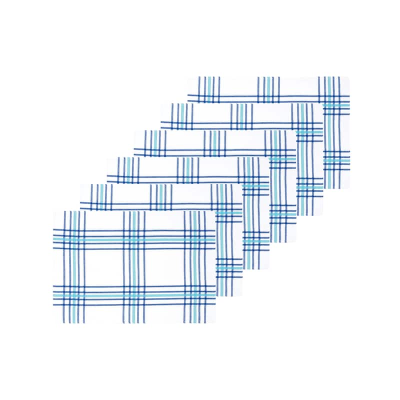 River Run Placemat, Set of 6, 13" x 19"