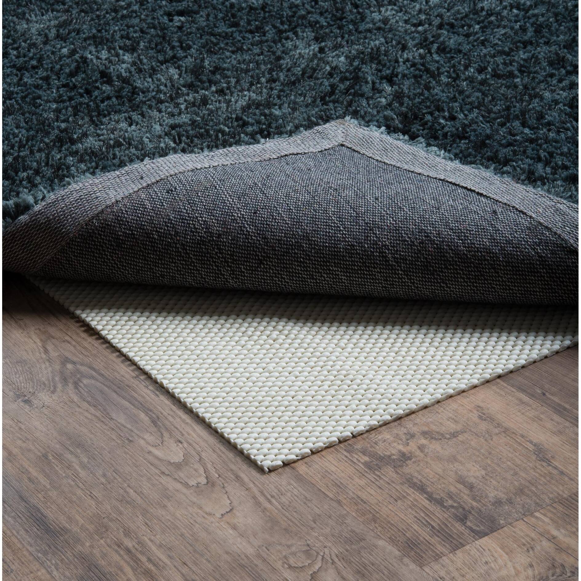 Vista Home Ultra Hold White PVCcoated Knit Polyester Rug Pad Beige