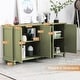preview thumbnail 22 of 32, Kitchen Sideboard Coffee Bar Cabinet Accent Storage Cabinet