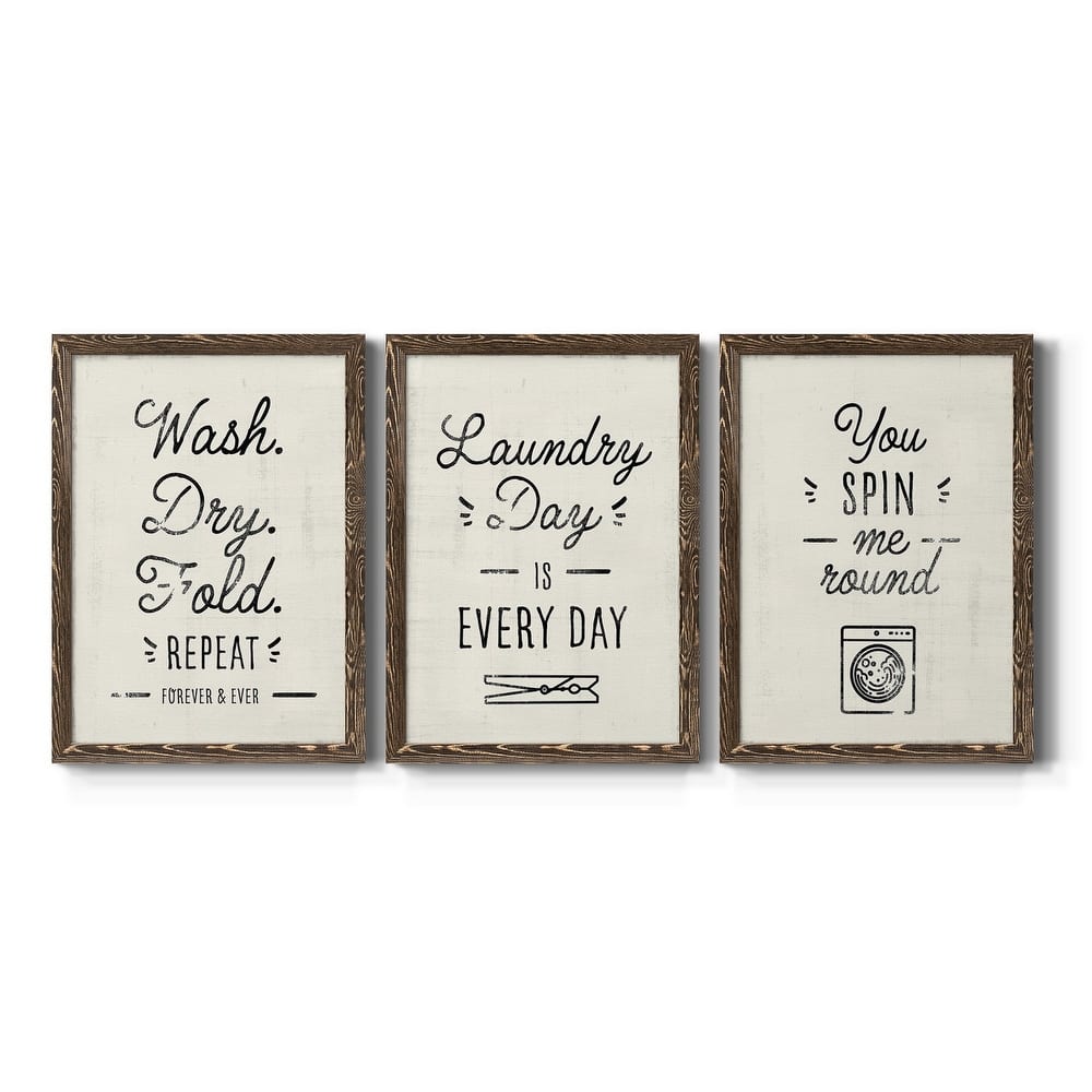 Laundry Room I-Premium Framed Canvas - Ready to Hang - Multi-Color