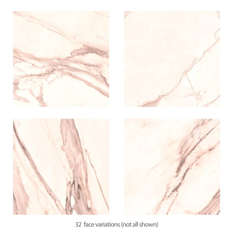 Merola Tile Reve Rose 23-1/2" x 23-1/2" Porcelain Floor and Wall Tile