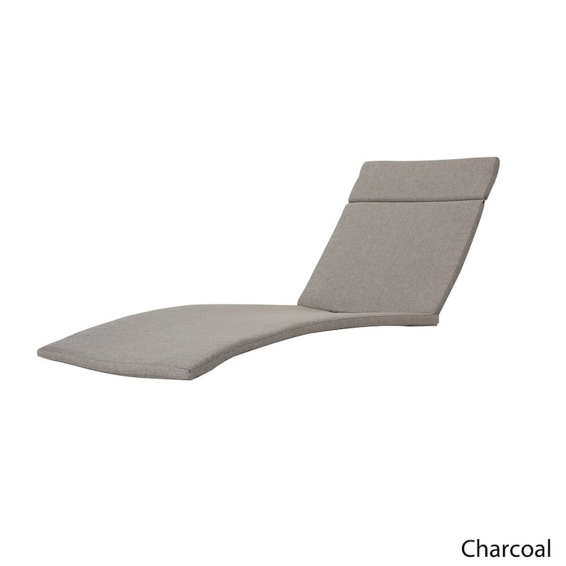 Roomfitters Chaise Lounge Cushion Set, Without Chaise Lounge, Water-Resistant Fabric with Secure Ties (Set of 2)