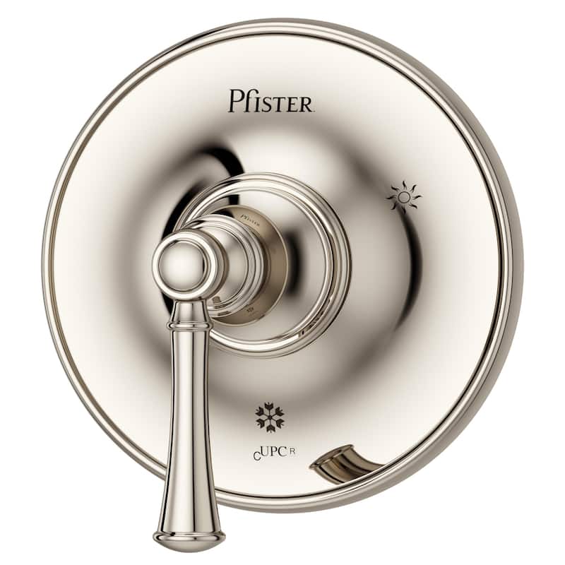 Pfister Tisbury Pressure Balanced Valve Trim Only with Single Lever - Polished Nickel