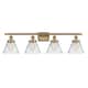 Option Brushed Brass / Clear