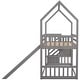 preview thumbnail 16 of 16, Twin over Twin House Bunk Bed with Convertible Slide,Storage Staircase