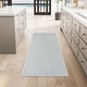preview thumbnail 19 of 65, Nourison Textured Home Indoor Abstract Area Rug 2' 3" x 7' 6" - Ivory/ Blue