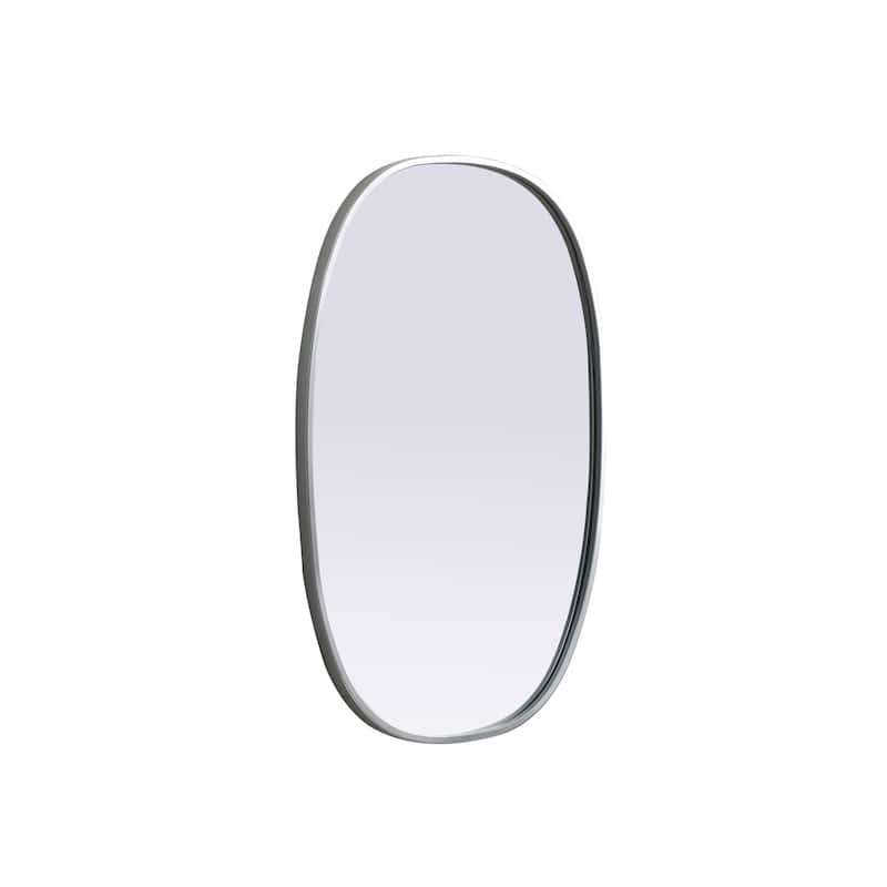 Elegant Lighting MR2B2030 Brynn 20" W x 30" H Modern Oval Bathroom