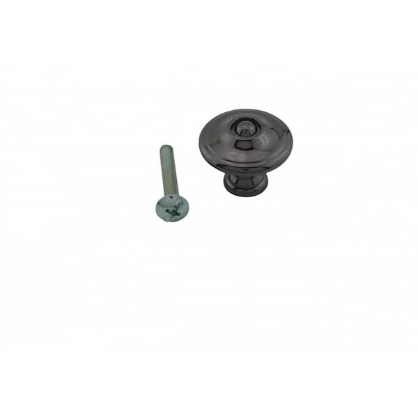 Shop Renovators Supply Black Nickel Finish Ideal Cabinet Knob Has