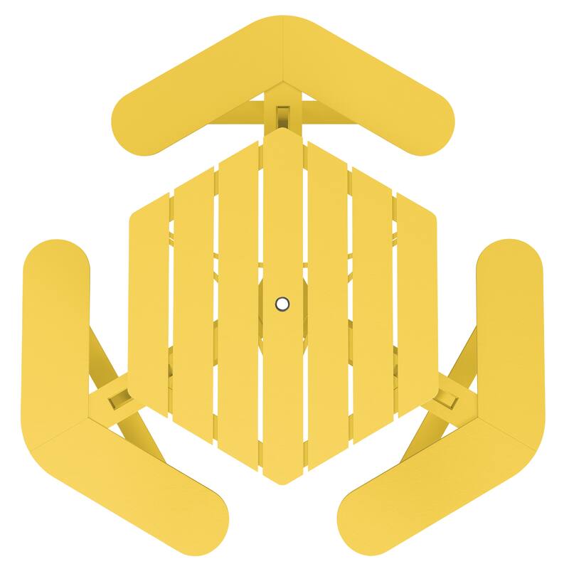 Shoreline Hexagon Picnic Table