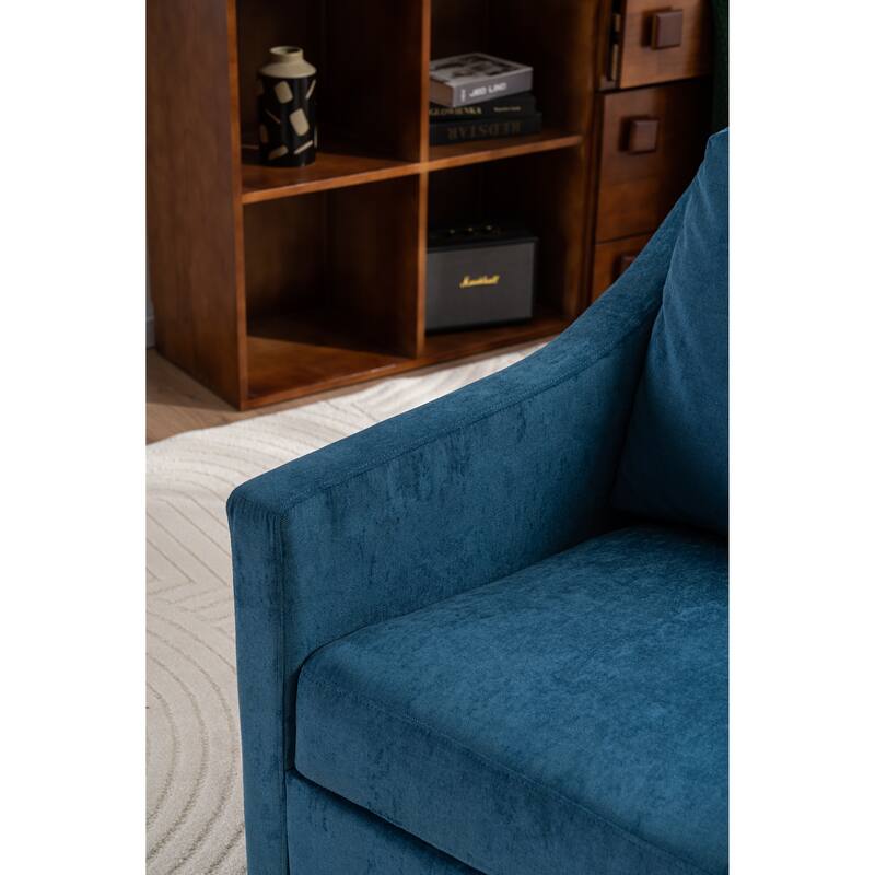 Modern Upholstered armchair Swivel Chair