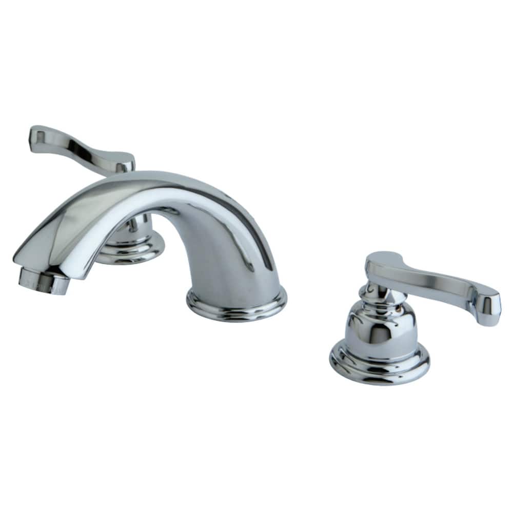 Kingston Brass 1.2 GPM Widespread Bathroom Faucet with Pop-Up Drain