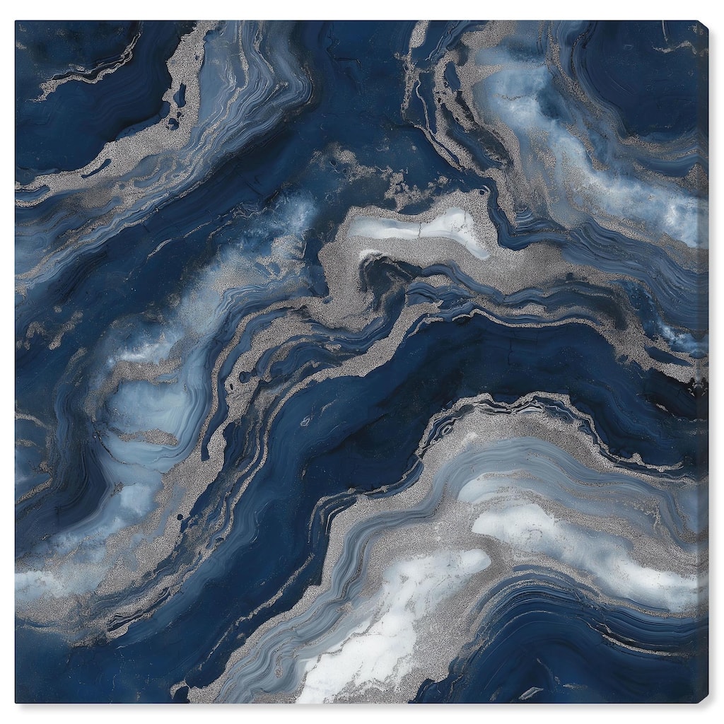 Deep Sea Geode I Canvas by Art Remedy, Gallery Wrapped