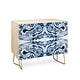 preview thumbnail 11 of 16, Deny Designs Symmetric Blue Swirl Credenza