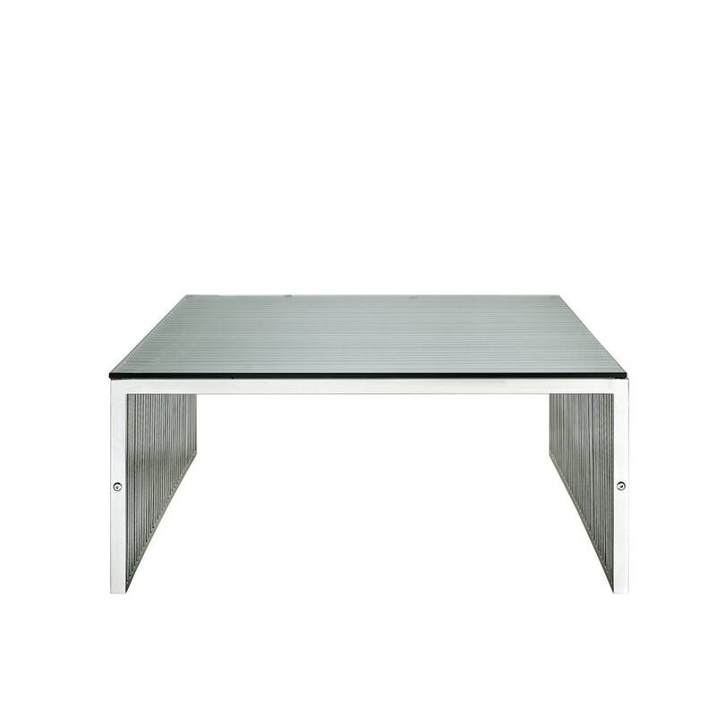 Slate Coffee Table (Glass Top)