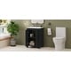 preview thumbnail 58 of 161, GDFStudio - Elysia Wood Bathroom Vanity with Ceramic Sink & Storage Cabinet Organizer