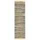preview thumbnail 33 of 82, SAFAVIEH Handmade Rag Rug Bookem Casual Stripe Cotton Rug with Fringe 2'3" x 10' Runner - Yellow/Multi - Runner