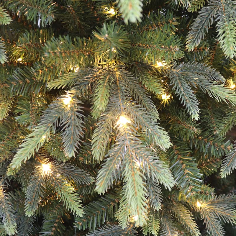 Puleo International Pre-Lit 7.5' Rutland Spruce Artificial Christmas Tree
