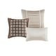 preview thumbnail 11 of 11, Madison Park Channing Taupe 7-piece Comforter Set