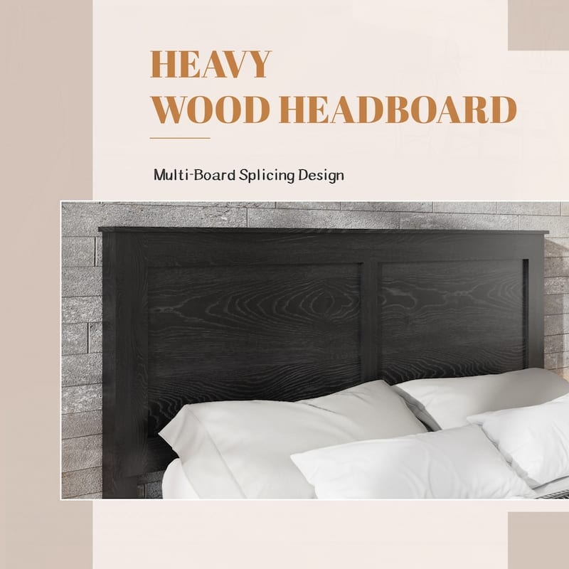 No Box Spring Needed Wood Platform Bed Frame