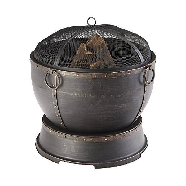 Shop Pleasant Hearth Ofw316ra Athena Urn Style Fire Pit Bronze