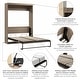 preview thumbnail 67 of 84, Pur 59W Full Murphy Bed by Bestar
