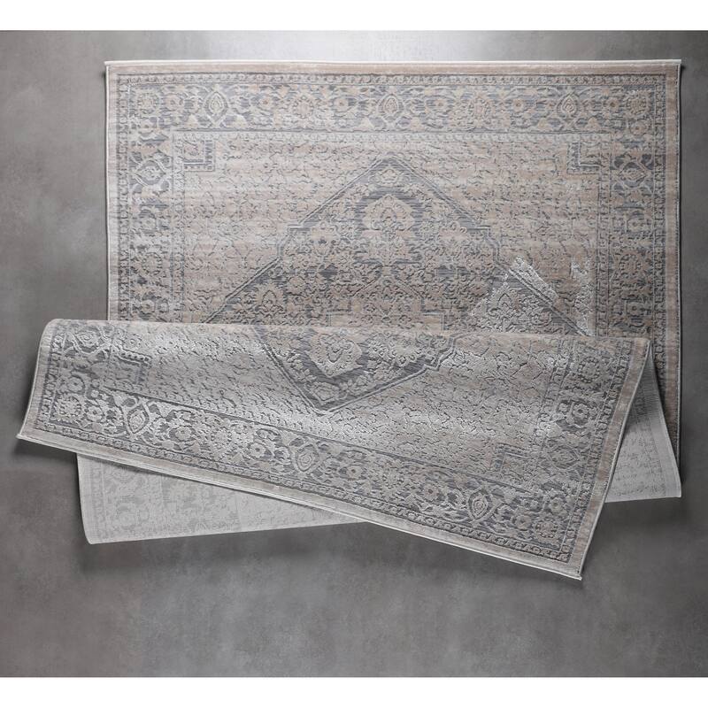 Ray Collection Modern Abstract Oriental Area Rug