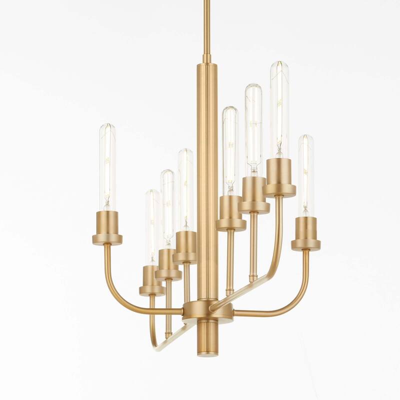 Quorum International 622-8 Sheridan 8 Light 44" Wide Linear Chandelier