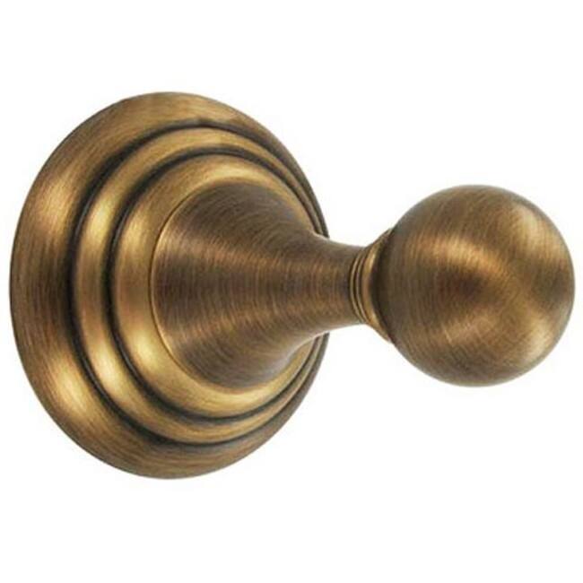 Alno Embassy Series 1-1/2" Single Robe Towel Bath Hook - Antique English Matte