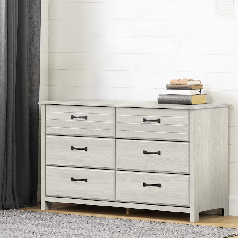 South Shore Ulysses 6-Drawer Double Dresser