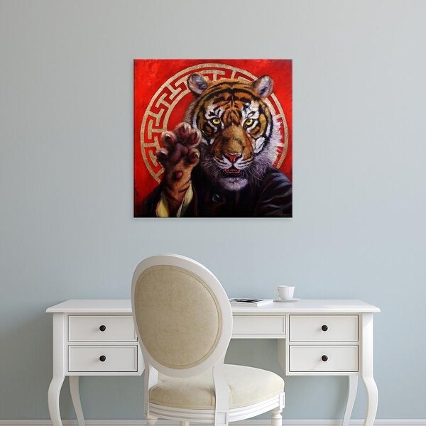 Easy Art Prints Lucia Heffernan's 'Legend of Tiger Claw' Premium Canvas Art