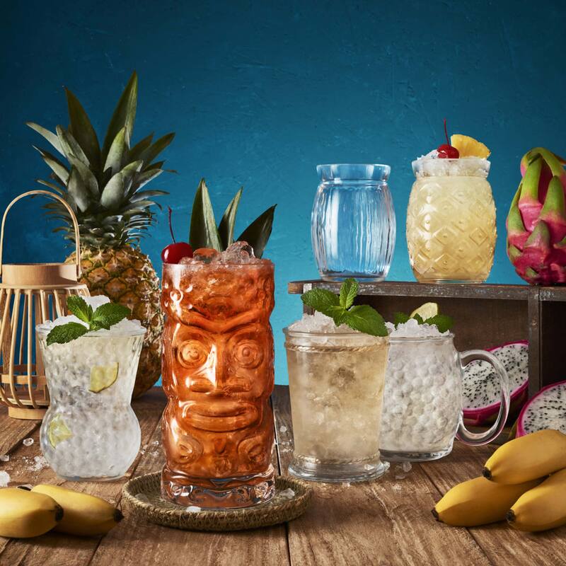 Bormioli Rocco Bartender TIKI Glass- Set of 4 - 19.5 oz