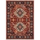 preview thumbnail 1 of 1, Style Haven Leander Double Medallion Fringed Wool Blend Area Rug 2' x 3' - Rectangle