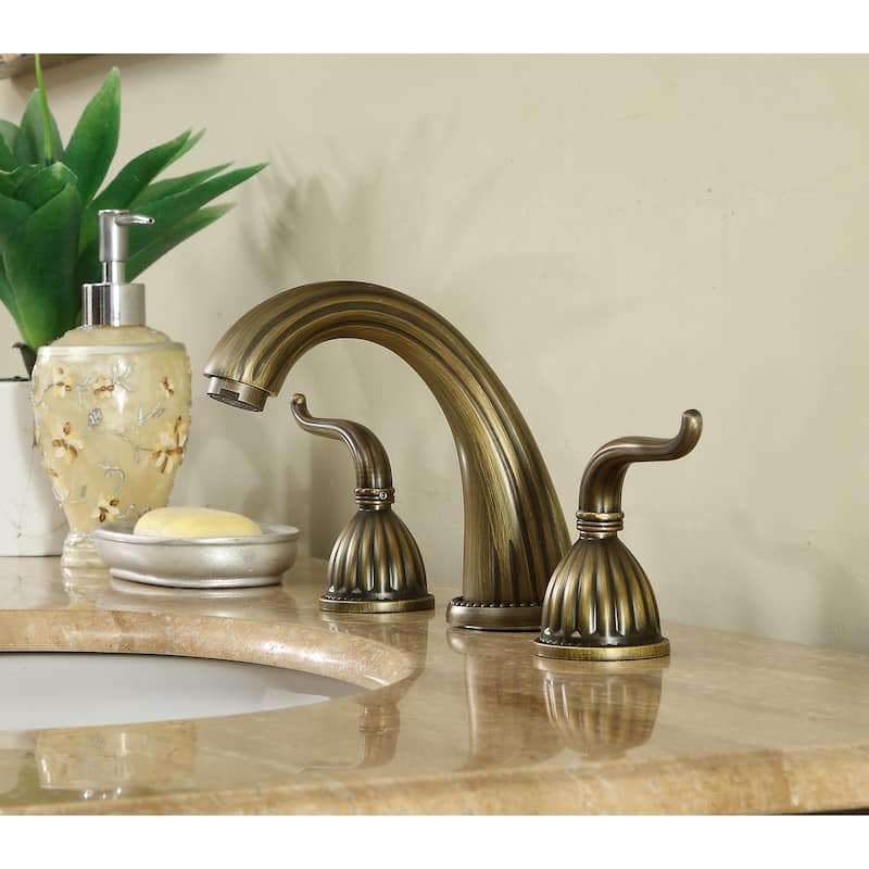 Stufurhome Cassandra 60 Inches Dark Cherry Double Sink Bathroom Vanity