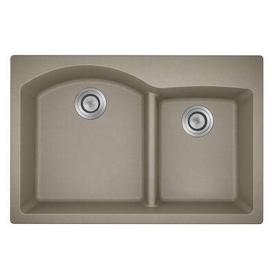 Quartz Granite Sink - Slate