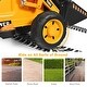 preview thumbnail 4 of 4, Kids Ride On Excavator Digger 6V Battery Powered Tractor -Yellow - 47.5" x 21.5" x 21.5" (L x W x H)