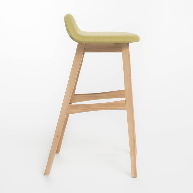 Carson Carrington Viborg 35-inch Green Fabric Bar Stool (Set of 2) by Christopher Knight Home