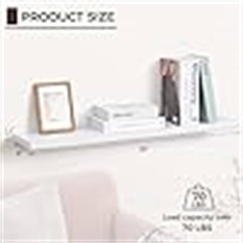 Floating Shelves for Wall - 8"D x 36"W x 1.2"H
